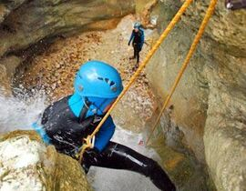 Descente du Canyon de l'Infernet à Grenoble