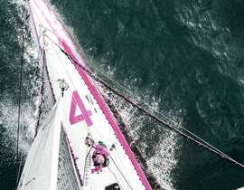 Sortie en Trimaran de Course dans la Baie de Quiberon